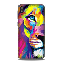 Colorful Lion Case for Samsung Galaxy M10  (Design - 110)