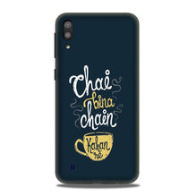 Chai Bina Chain Kahan Case for Samsung Galaxy M10  (Design - 144)