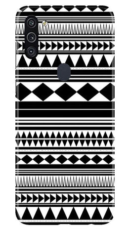 Black white Pattern Case for Samsung Galaxy A11