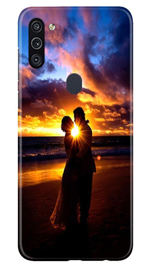 Couple Sea shore Case for Samsung Galaxy A11