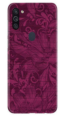 Purple Backround Mobile Back Case for Samsung Galaxy A11 (Design - 22)