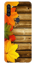 Wooden look3 Case for Samsung Galaxy A11