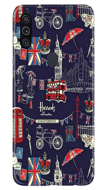 Love London Mobile Back Case for Samsung Galaxy A11 (Design - 75)