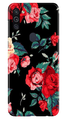 Red Rose2 Mobile Back Case for Samsung Galaxy A11 (Design - 81)