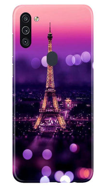 Eiffel Tower Mobile Back Case for Samsung Galaxy A11 (Design - 86)