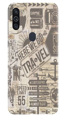 Travel Case for Samsung Galaxy A11(Design - 104)