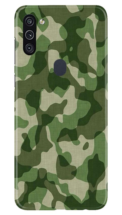 Army Camouflage Case for Samsung Galaxy A11  (Design - 106)