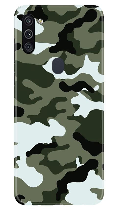 Army Camouflage Case for Samsung Galaxy A11  (Design - 108)
