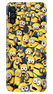 Minions Mobile Back Case for Samsung Galaxy A11  (Design - 126)