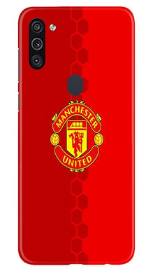 Manchester United Mobile Back Case for Samsung Galaxy A11  (Design - 157)