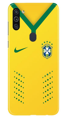 Brazil Mobile Back Case for Samsung Galaxy A11  (Design - 176)