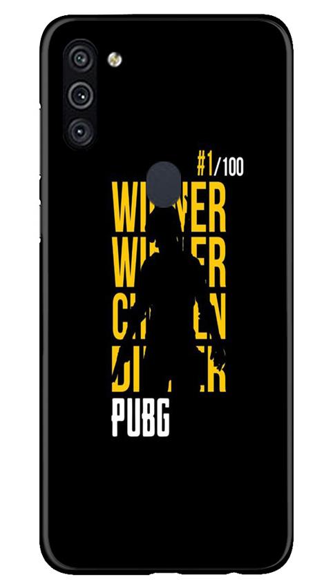 Pubg Winner Winner Case for Samsung Galaxy A11  (Design - 177)