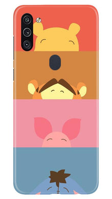 Cartoon Mobile Back Case for Samsung Galaxy A11 (Design - 183)