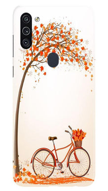 Bicycle Mobile Back Case for Samsung Galaxy A11 (Design - 192)
