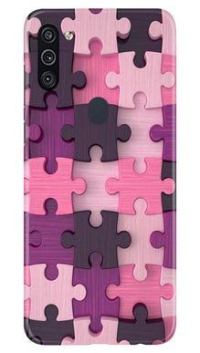 Puzzle Mobile Back Case for Samsung Galaxy A11 (Design - 199)