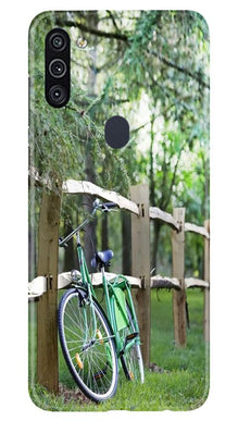 Bicycle Mobile Back Case for Samsung Galaxy A11 (Design - 208)