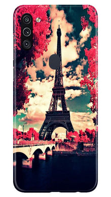 Eiffel Tower Mobile Back Case for Samsung Galaxy A11 (Design - 212)