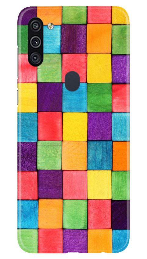 Colorful Square Case for Samsung Galaxy A11 (Design No. 218)