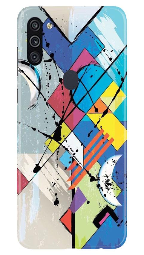 Modern Art Case for Samsung Galaxy A11 (Design No. 235)