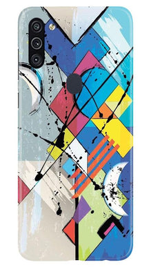 Modern Art Mobile Back Case for Samsung Galaxy A11 (Design - 235)