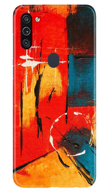 Modern Art Mobile Back Case for Samsung Galaxy A11 (Design - 239)