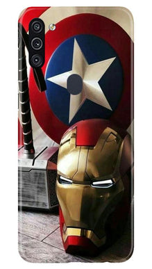 Ironman Captain America Mobile Back Case for Samsung Galaxy A11 (Design - 254)