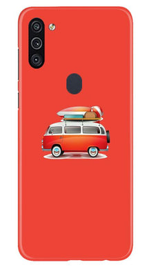 Travel Bus Mobile Back Case for Samsung Galaxy A11 (Design - 258)