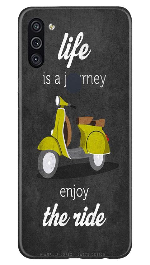 Life is a Journey Case for Samsung Galaxy A11 (Design No. 261)