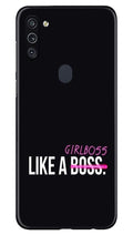 Like a Girl Boss Case for Samsung Galaxy A11 (Design No. 265)