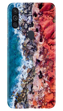 Sea Shore Mobile Back Case for Samsung Galaxy A11 (Design - 273)