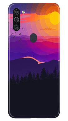Sun Set Mobile Back Case for Samsung Galaxy A11 (Design - 279)