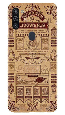 Hogwarts Mobile Back Case for Samsung Galaxy A11 (Design - 304)