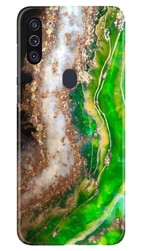 Marble Texture Mobile Back Case for Samsung Galaxy A11 (Design - 307)