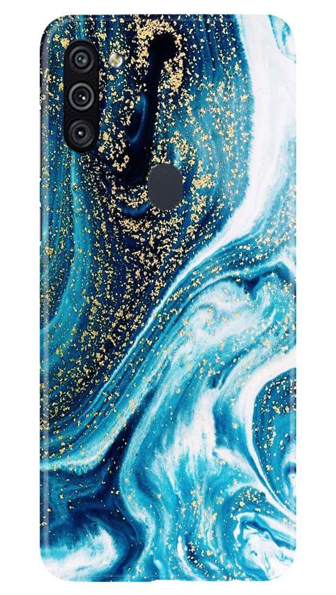 Marble Texture Mobile Back Case for Samsung Galaxy A11 (Design - 308)