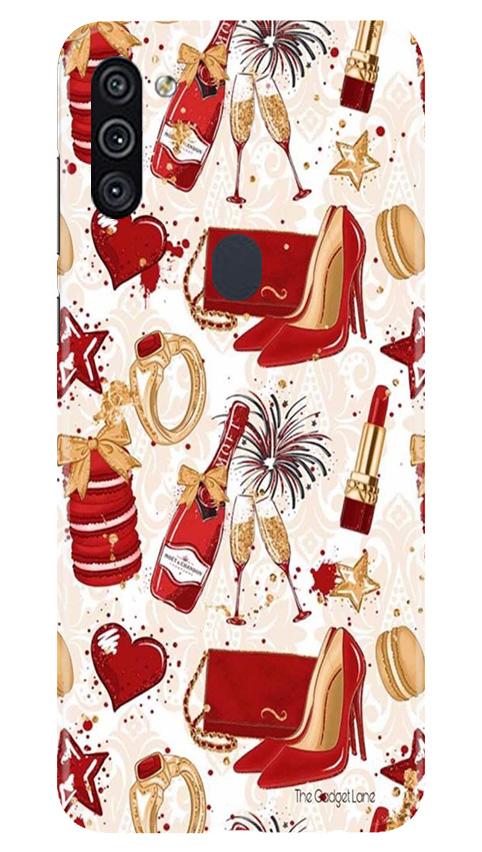 Girlish Mobile Back Case for Samsung Galaxy A11 (Design - 312)