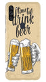 Drink Beer Mobile Back Case for Samsung Galaxy A11 (Design - 328)