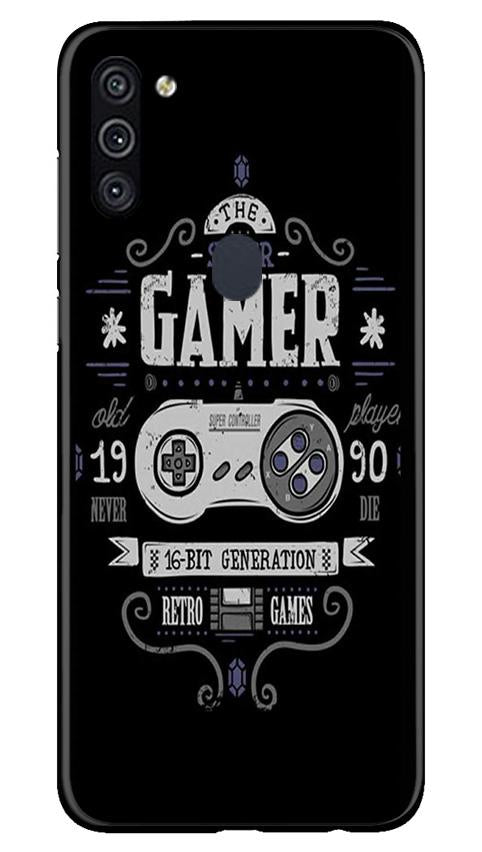 Gamer Mobile Back Case for Samsung Galaxy A11 (Design - 330)