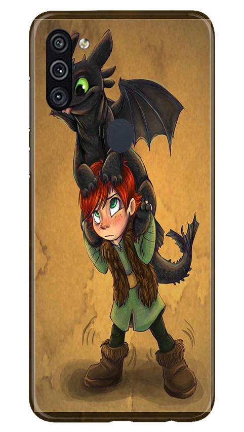 Dragon Mobile Back Case for Samsung Galaxy A11 (Design - 336)
