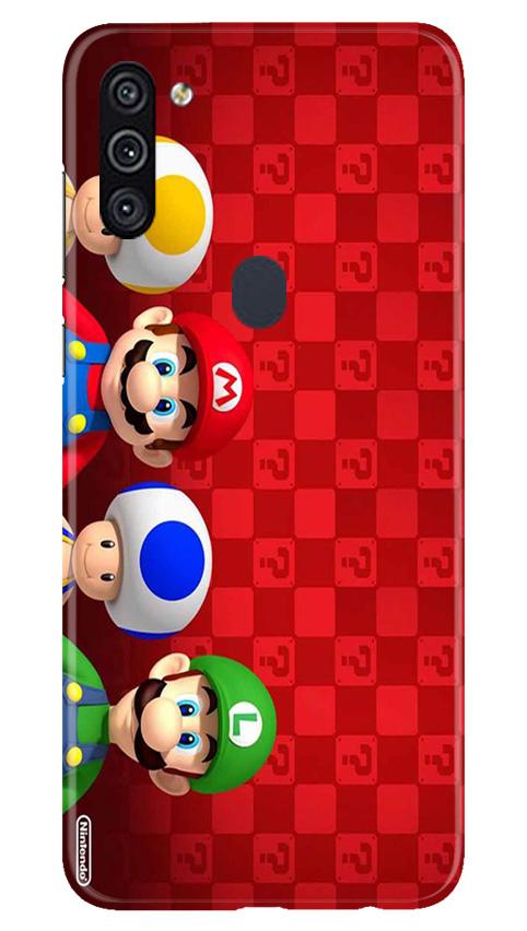 Mario Mobile Back Case for Samsung Galaxy A11 (Design - 337)