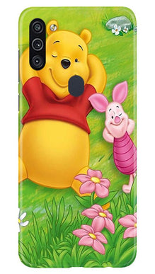 Winnie The Pooh Mobile Back Case for Samsung Galaxy A11 (Design - 348)