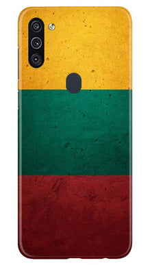 Color Pattern Mobile Back Case for Samsung Galaxy A11 (Design - 374)