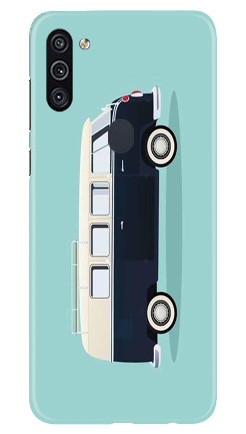 Travel Bus Mobile Back Case for Samsung Galaxy A11 (Design - 379)
