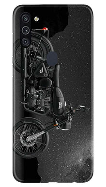 Royal Enfield Mobile Back Case for Samsung Galaxy A11 (Design - 381)