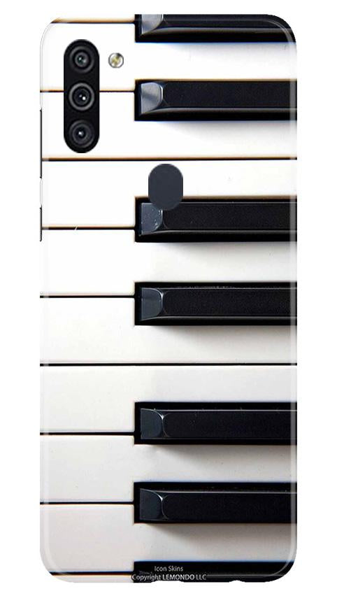 Piano Mobile Back Case for Samsung Galaxy A11 (Design - 387)