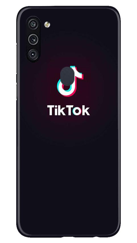 Tiktok Mobile Back Case for Samsung Galaxy A11 (Design - 396)