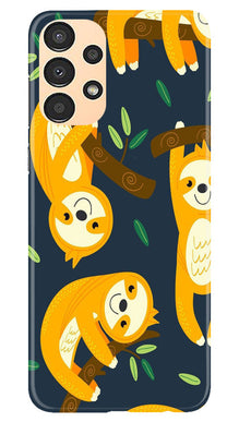 Racoon Pattern Mobile Back Case for Samsung Galaxy A13 (Design - 2)