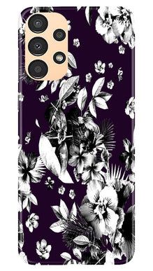 white flowers Mobile Back Case for Samsung Galaxy A13 (Design - 7)