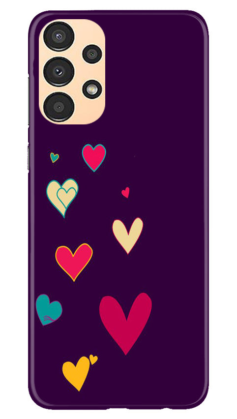 Purple Background Case for Samsung Galaxy A13  (Design - 107)