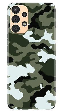 Army Camouflage Mobile Back Case for Samsung Galaxy A13  (Design - 108)