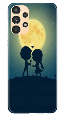 Love Couple Mobile Back Case for Samsung Galaxy A13  (Design - 109)
